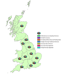 Geography of Diet in the UK Women’s Cohort Study: A Cross-Sectional Analysis